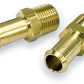 Moroso MO65380 Brass Hose Fittings 3/8" Hose Barb To 3/8" Npt 1 Pair Mor65380