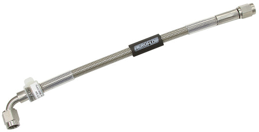Aeroflow AF30-1603 -3AN 90Deg to -3AN Straight16"Long Line Female -3AN Fittings