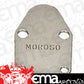 Moroso MO65393 Fuel Pump Block-Off Plate; Chrome Plated Steel;