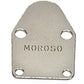 Moroso MO65393 Fuel Pump Block-Off Plate; Chrome Plated Steel;