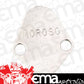 Moroso MO65394 Fuel Pump Block-Off Plate; Chrome Plated Steel;