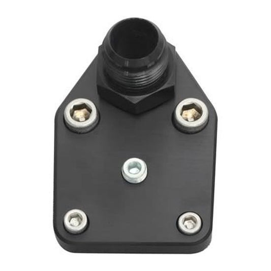 Moroso MO65397 Fuel Pump Block-Off Plate Suit Chevy SB 262-400 Has 1/8" Npt Port