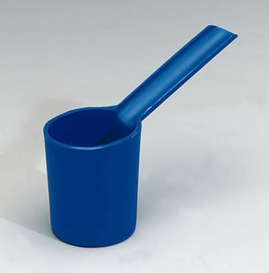 Moroso MO65805 Carburetor Drain Cup Blue Plastic with Channeled Handle