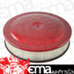Moroso MO65905 Air Filter Assembly 14 In. Dia. Round Aluminium Red 3 In. Filter Dropped Base 5 1/8 In. Inlet (each)