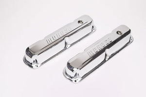 Moroso MO68161 Tall Chrome Steel Valve Covers Suit Chrysler SB 273-360