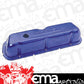 Moroso MO68191 Ford SB 302-351W Tall Stamped Alloy Valve Covers Blue Anodised