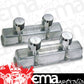 Moroso MO68380 Valve Covers Tall Aluminium Polished Logo Chevrolet Small Block Pair