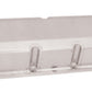 Moroso MO68459 Fabricated Aluminium Valve Covers (with Billet RaiLS Suit BB Chev Standard & Aftermarket Heads 3.875" Tall Clears Jesel & T&D Rockers)