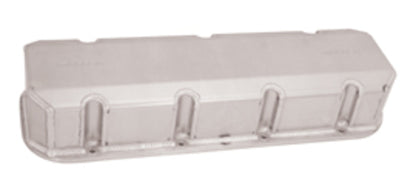 Moroso MO68459 Fabricated Aluminium Valve Covers (with Billet RaiLS Suit BB Chev Standard & Aftermarket Heads 3.875" Tall Clears Jesel & T&D Rockers)