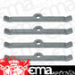 Chev small block V8& 90? degrees V6 Chrome Steel Valve Cover Hold Down Tabs Suit SB Moroso MO68510
