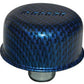Moroso MO68724 Aluminium Valve Cover Breather Blue/Black Carbon Fibre Design