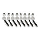 Moroso MO68830 Valve Cover 1/4-20" X 1.500" Stud Kit