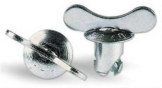 Moroso MO71260 Butterfly Head Quick Fasteners.400" Long Cadmium Plated 10Pk Mor71260