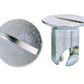 Moroso MO71300 Dzus Fasteners (Steel Flush Head Fastener, 7/16" X .500" Medium Body)
