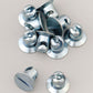 Moroso MO71310 Dzus Fasteners (Steel Flush Head Fastener, 7/16" X .550" Long Body)