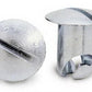 Moroso MO71360 Dzus Fasteners (Steel Oval Head Fastener, 7/16" X .550" Long Body)