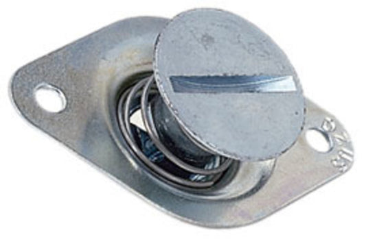 Moroso MO71370 Dzus Fasteners (Steel Large Head Self-Ejecting Fastener, 7/16" X .500", Silver Finish)