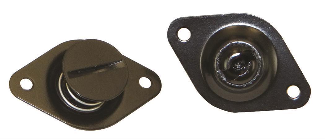 Moroso MO71377 Self-Ejecting Dzus Fasteners Large Head 7/16'' X .550'' 10 Pack