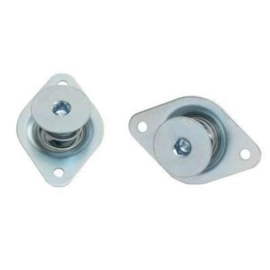 Moroso MO71381 Quick Fasteners Complete Fastener Steel Gold Self-Ejecting Flush Hex 0.500 In. (set of 10)