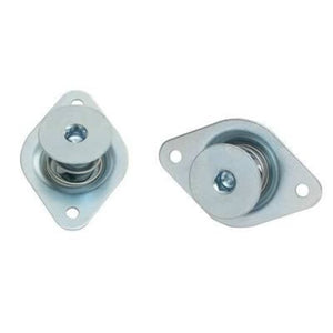 Moroso MO71381 Quick Fasteners Complete Fastener Steel Gold Self-Ejecting Flush Hex 0.500 In. (set of 10)