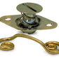 Moroso MO71440 Self Ejecting Quick Fastener 5/16" Pack Of 10 Flush Slotted