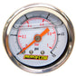 Aeroflow AF30-2002 1-1/2" 0-15 Psi Liq Fill Gaugewhite Face Orange Pointer