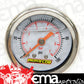 AEROFLOW 1-1/2" LIQUID FILLED 0-100 PSI PRESSURE GAUGE WHITE FACE AF30-2003