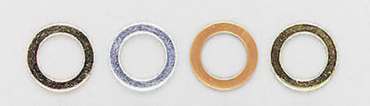 Moroso MO71910 Copper Spark Plug Indexing Washers Flat Seat .040", .050", .064"