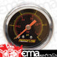 Aeroflow AF30-2004 1-1/2" 0-15 Psi Press Gauge Black Face Orange Pointer
