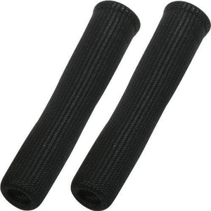 Moroso MO71994 High Temp Spark Plug Boot Protector Sleeves 5.75" Long Black 1 Pr