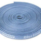 Moroso MO72000 Insulated Wire Sleeve; 7-8 Mm Wire; Silicone Impregnated Woven Fiberglass; 25 Ft. Roll; Blue;