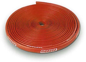 Moroso MO72002 Insulated Spark Plug Wire Sleeve Fits 7-8Mm Wire 25Ft Long Red