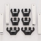 Moroso MO72153 Spark Plug Lead Separators Suit 7 - 9Mm Wires Black