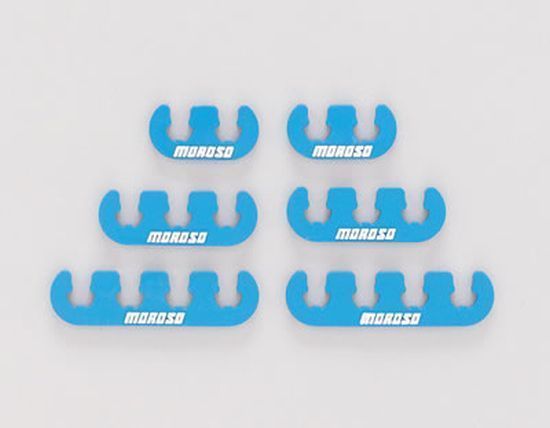 Moroso MO72160 Spark Plug Lead Separators Blue Suit 7 - 9Mm Wires