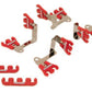 Moroso MO72176 Spark Plug Lead Separators 7-9Mm Red BB Chev