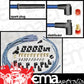 Moroso MO73226 Spark Plug Wires Blue Max Spiral Core 8Mm Blue Straight Boots Universal V8 Set