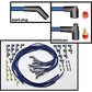 Moroso MO73802 Ultra 40 Race Spark Plug Wires 8.65Mm Universal 135Ç??Ç?Ç©ƒ????¶ôÇæ Boots Mor73802
