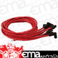 Moroso MO73810 Ultra 40 Race Wire; Universal Wire Set; 90 Deg; 8.65Mm Red 8 Cyl Hei and Non Hei Distr Terminals