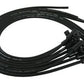 Moroso MO73814 Ultra 40 Race Wire; Universal Wire Set; 90 Deg; Black/Black Boots