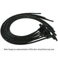 Moroso MO73815 Ultra 40 Race Wire; Universal Wire Set; Straight; Black/Black Boots