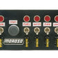 Moroso MO74131 Drag Race Switch Panel, 4" X 7.75" (incl: Ignition/Starter Button, Fuel, Water, Fan & Lights Switch)
