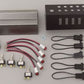 Moroso MO74135 Toggle Switch Panel; Cage Mount; 7 In. Length; Incl. 5 On/Off Switches w/Starter Button/Bracket;