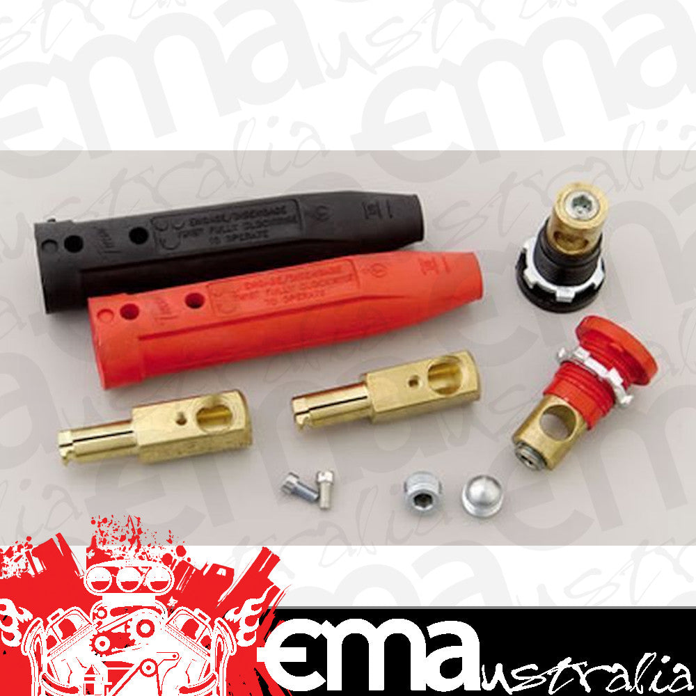 Moroso MO74155 Quick-Disconnect Flush Mount Battery Cable Connectors