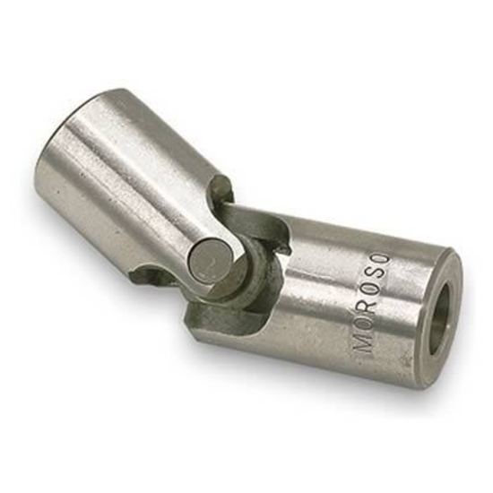 Moroso MO80120 Steering Universal Joint Standard Steel Natural 5/8 In. Smooth Bore 5/8 In. Smooth Bore (each)