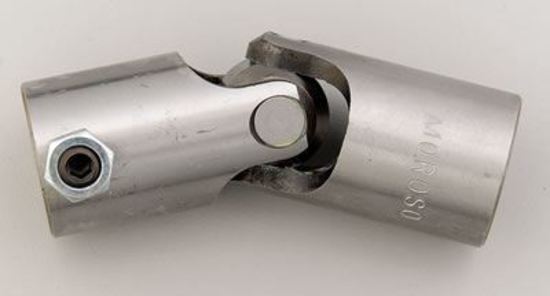 Moroso MO80131 Steering Universal Joint; 0.75 In. -36 Spline To 0.75 In. Od Shafts; 1.25 In. Od;