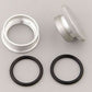 Moroso MO85282 Alloy Weld-On Filler Cap Kit 1.25" -12 UNF Thread 1.50" O.D.