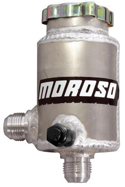 Moroso MO85471 Oil/Air Separator Tank 6"H X 3.125" Dia for Vacuum Pump Systems