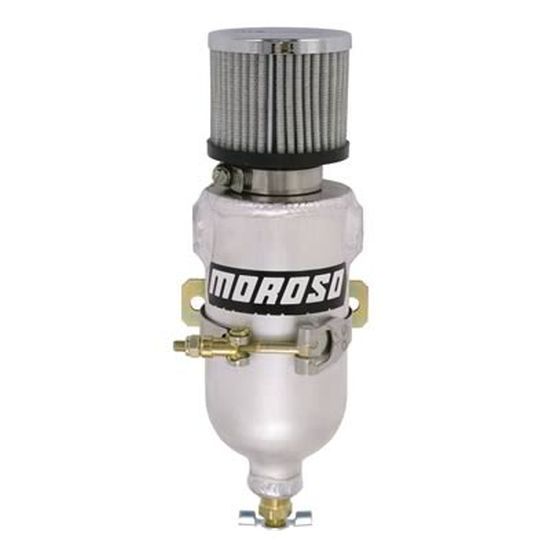 Moroso MO85473 Breather Tank 6.5"H X 3.125"D Has 2 X 3/8" Npt Ports 180Ç??Ç?Ç©ƒ????¶ôÇæ Apart