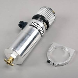 Universal Vacuum/Dry Sump Alloy Breather Tank 3-1/8"D X 11-1/2"H Round Moroso MO85500