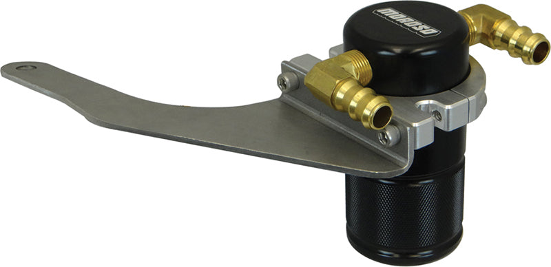 Moroso MO85681 Air / Oil Separator Kit, Black